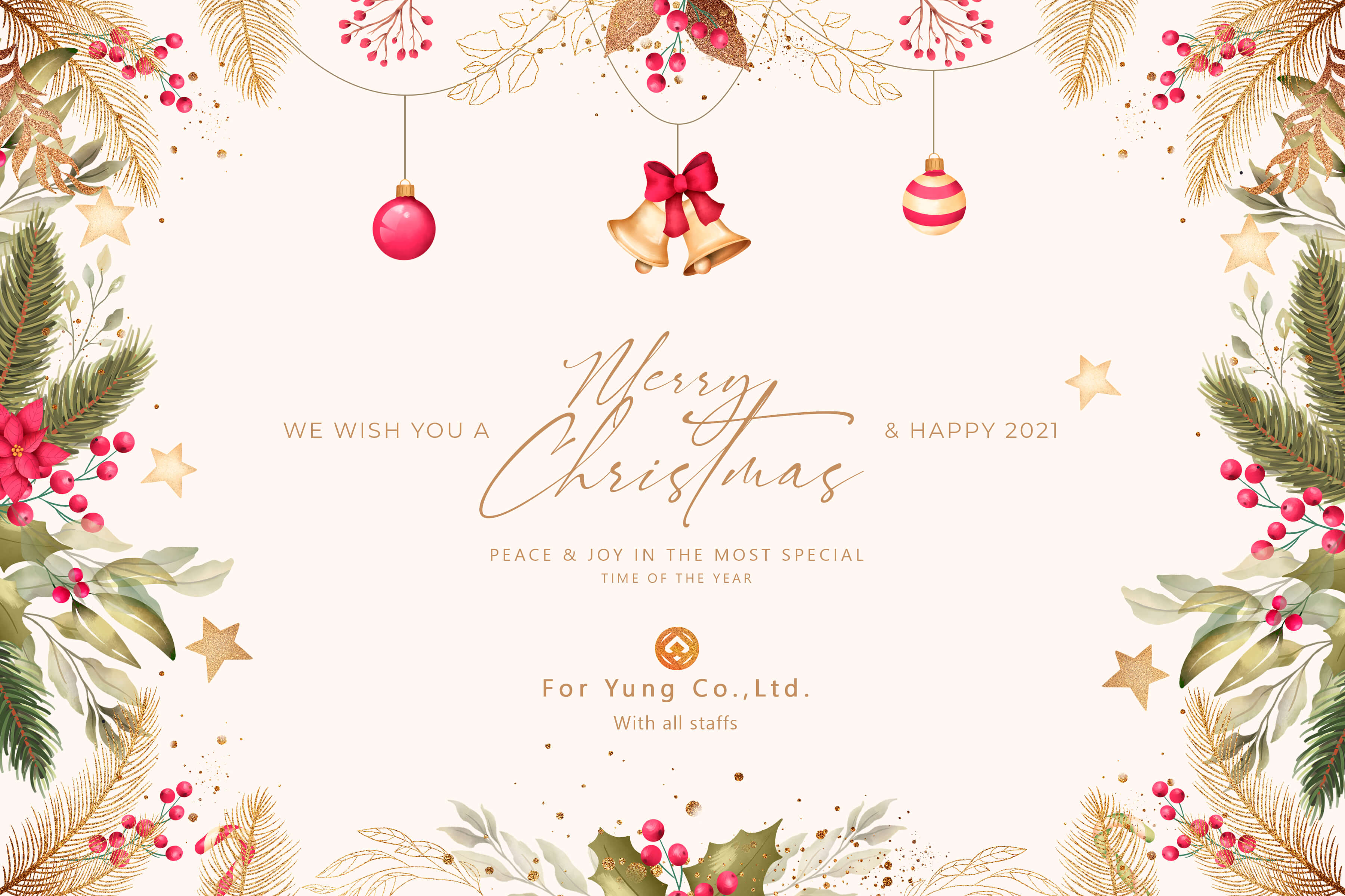 Have a merry Christmas and prosperous New Year!