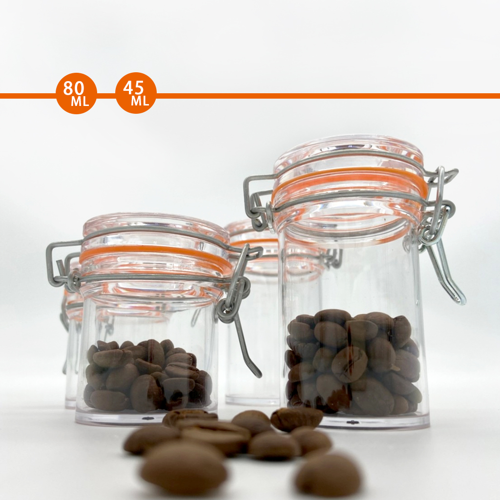 Clip Top Storage Jars