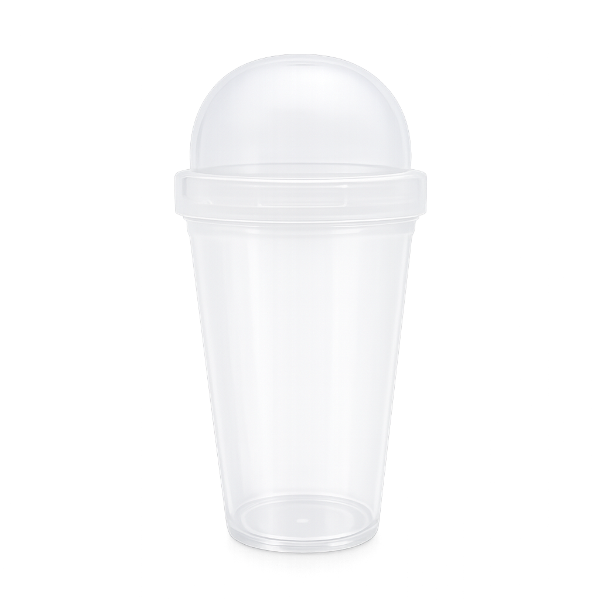 【食品容器】550ml造型杯