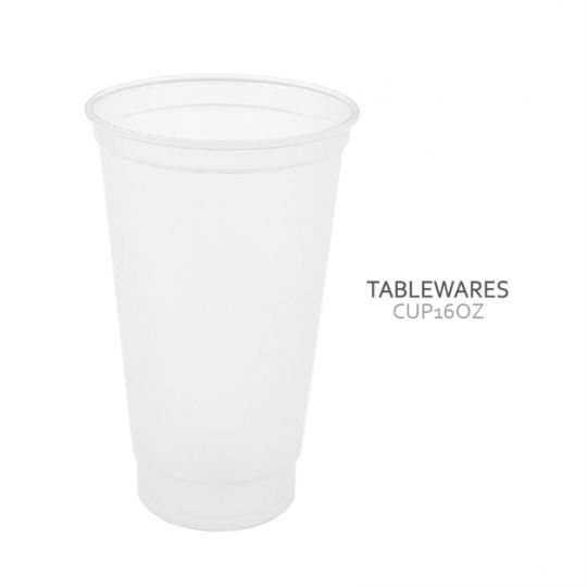 【食品容器】16oz PP環保杯 