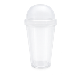 550ml 密封防漏造型杯 環保泡泡造型杯